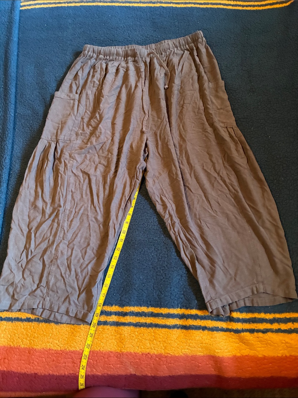 Tarse women’s Brown Elastic-Waist Jogger Pants